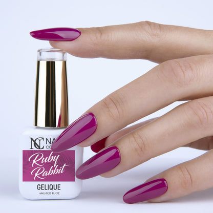 UV Nail Polish - Ruby Rabit 6ml | Wild Essence | Hemma /TPO Free