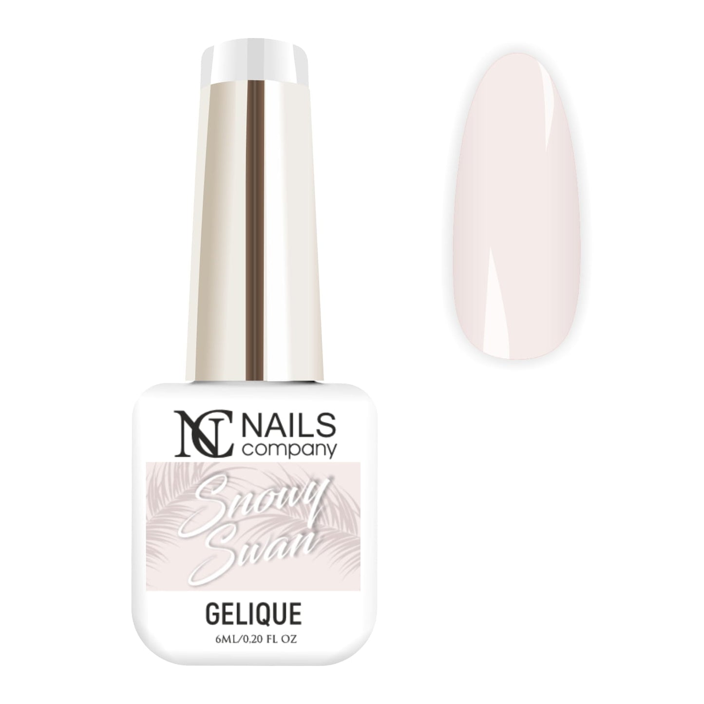 UV Nail Polish- Snowy Swan 6ml | Wild Essence | HEMA, TPO Free