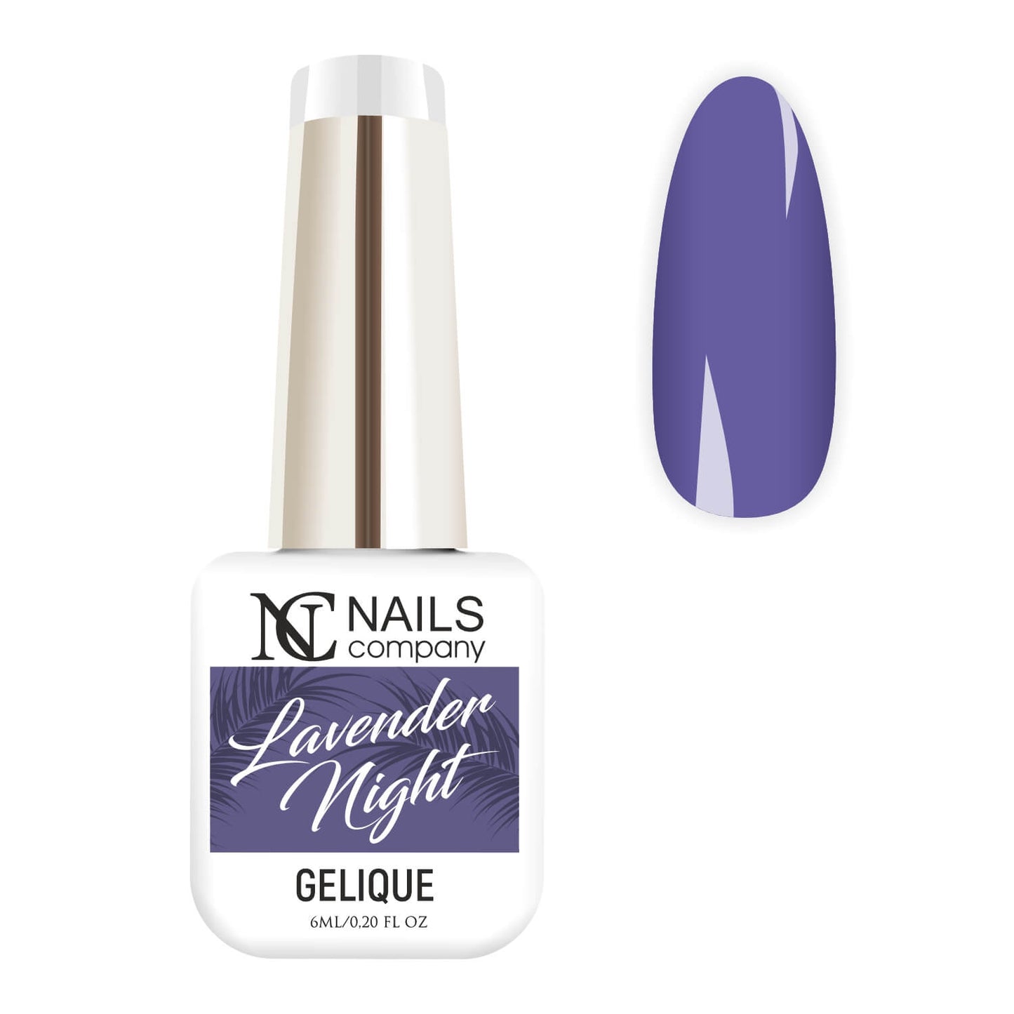 UV Nail  Polish - Lavender Night 6ml | Let's Get Lauder | HEMA / TPO Free