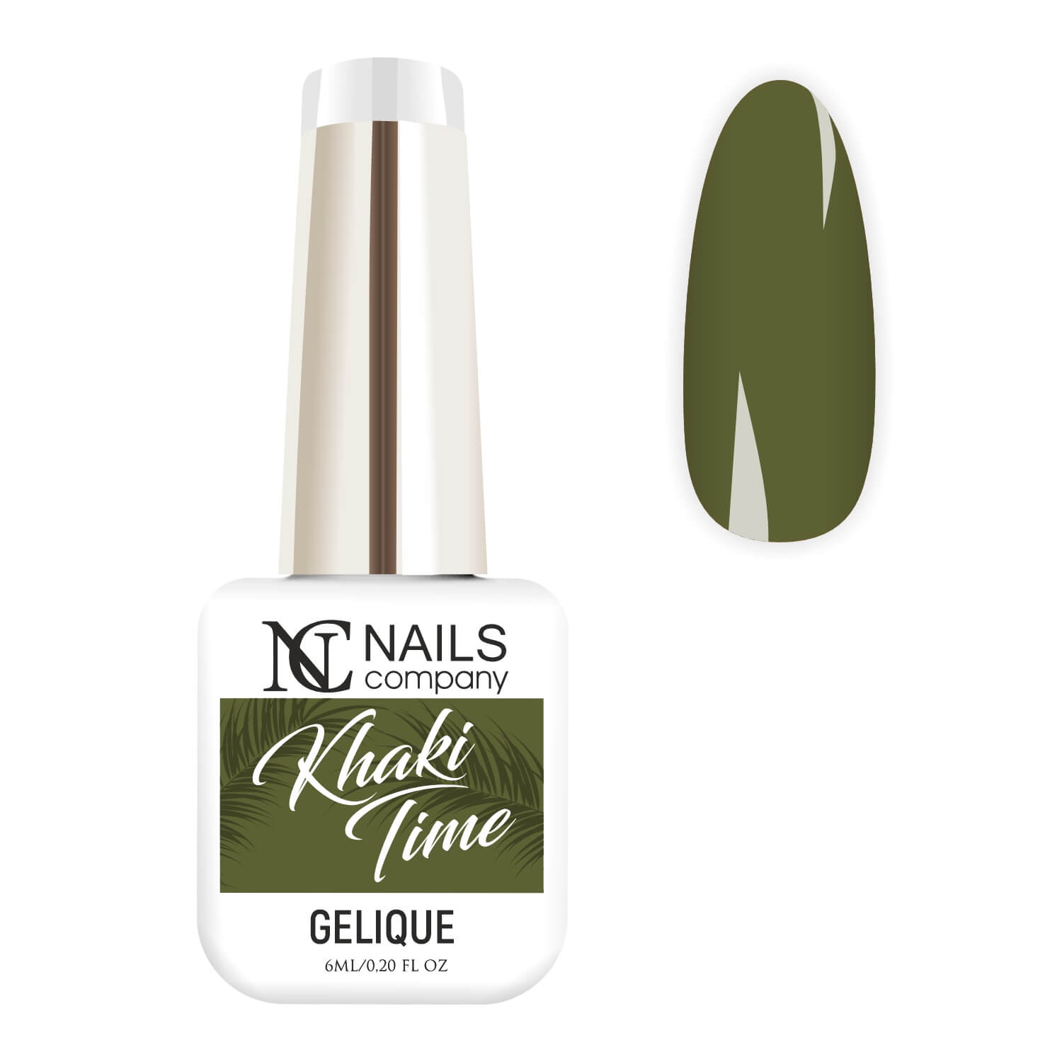 Gel Nail Polish -Khaki Time 6ml | Let's Get Laud | HEMA / TPO Free #498