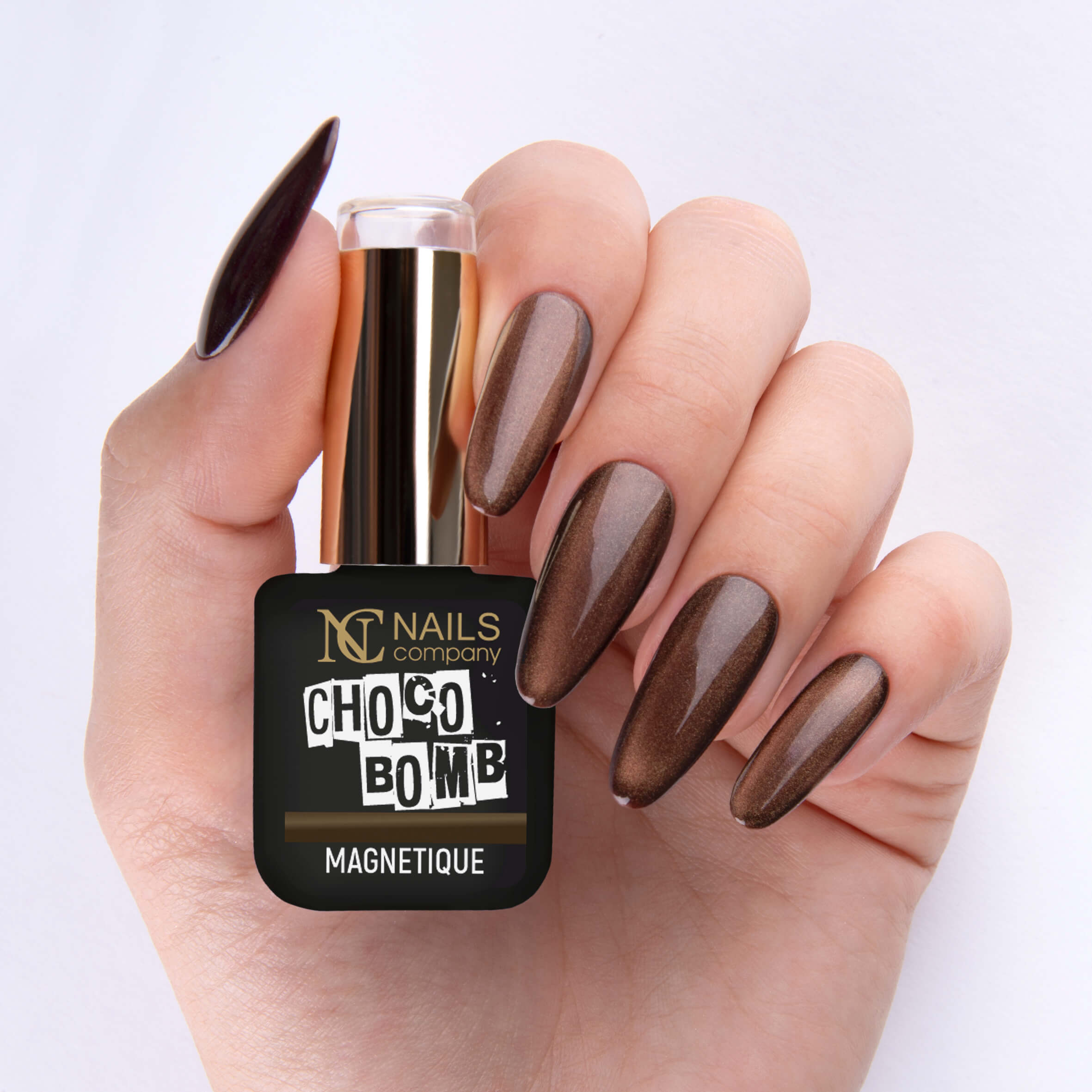 Gel Nail Polish - Choco Bomb 6ml | Let's Get Laud | Magnetic | Cat Eye | HEMA / TPO Free #495