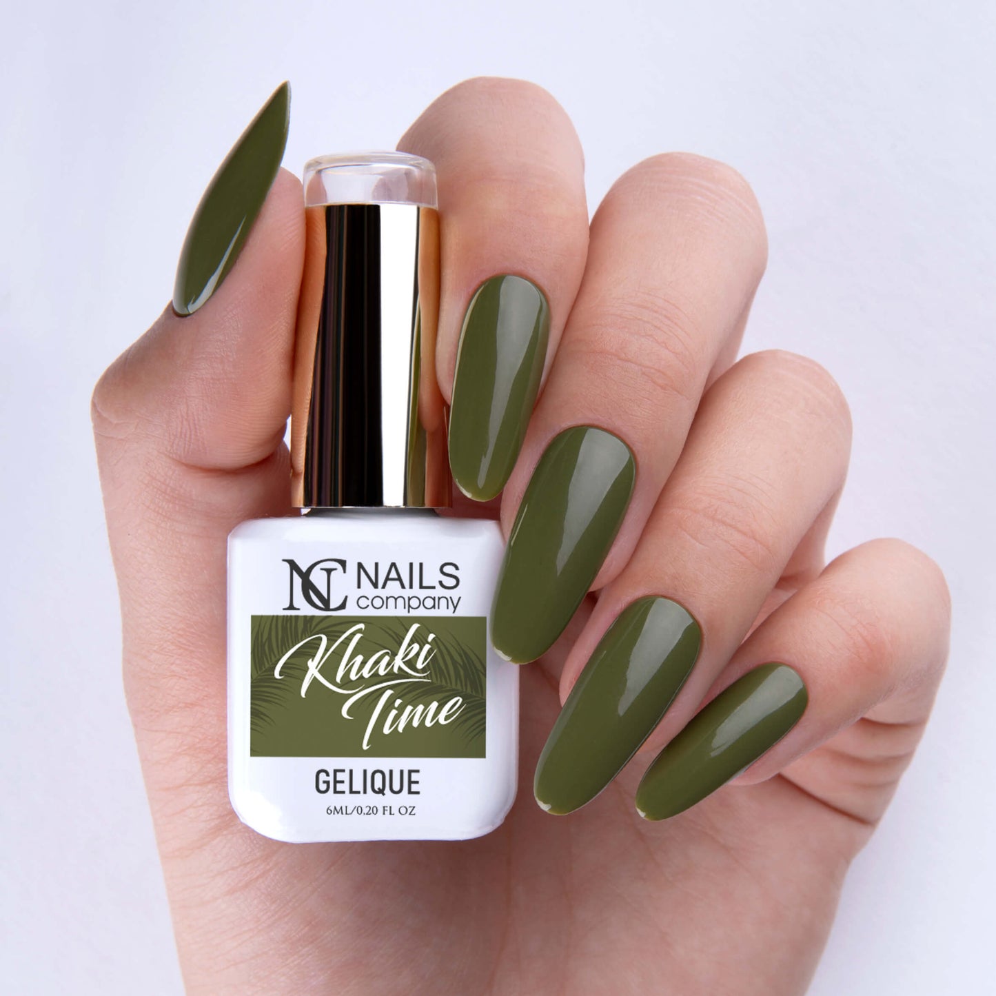 UV Nail Polish -Khaki Time 6ml | Let's Get Laud | HEMA / TPO Free