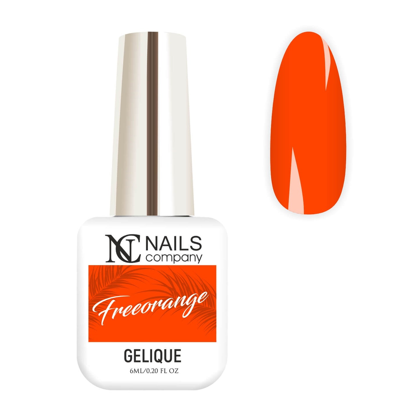 UV Nail Polish - Freeorange 6ml | Wow Nails #348