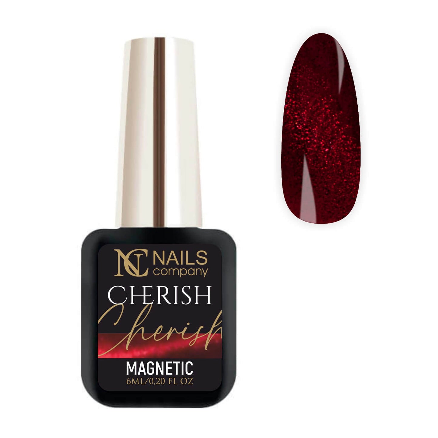 UV Nail Polish Cherish - Magnetic 6ml | Love Blend | Cat Eye| Magnetic #442