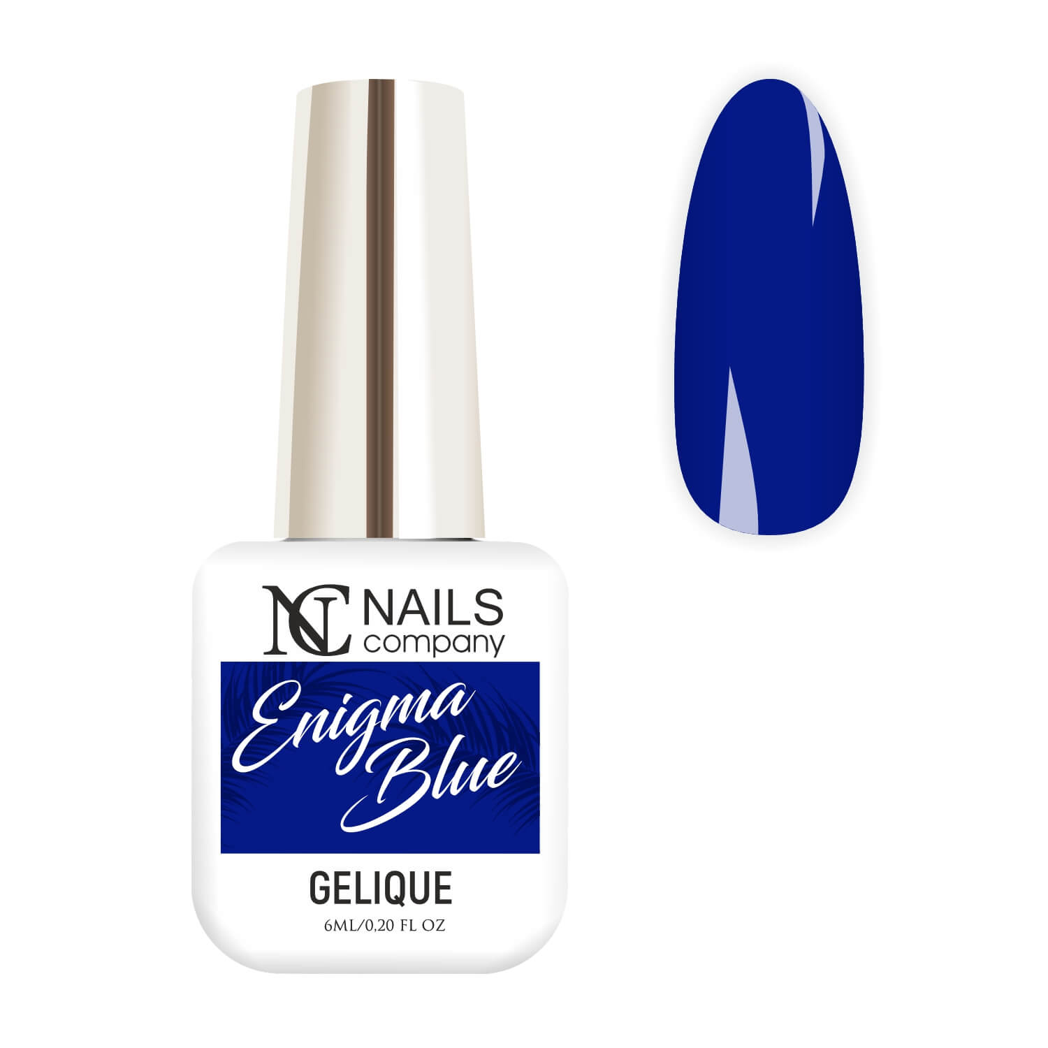Gel Nail Polish Enigma Blue 6ml #473