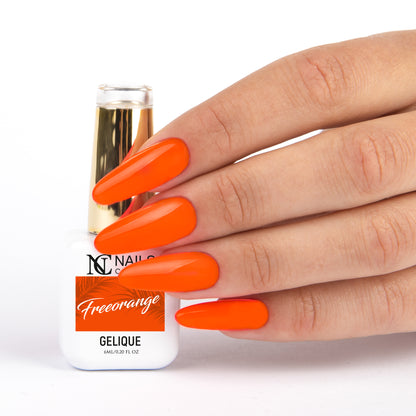 UV Nail Polish - Freeorange 6ml | Wow Nails #348