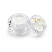 GLASSÉ 002 Nail Powder with Applicator – Silver / Pyłek do paznokci GLASSÉ 002 z pacynką