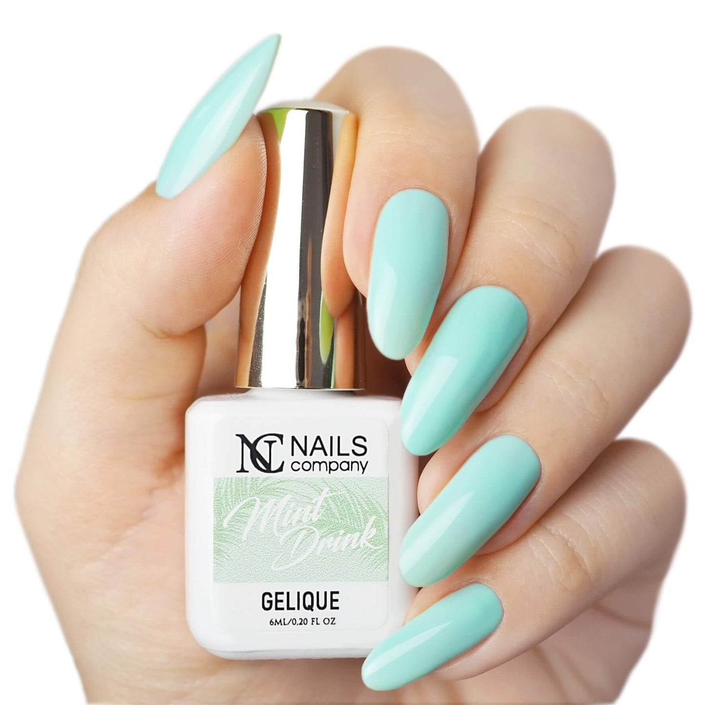 UV Nail Polish - Mint  Drink  6ml | Feel The Chill  #196