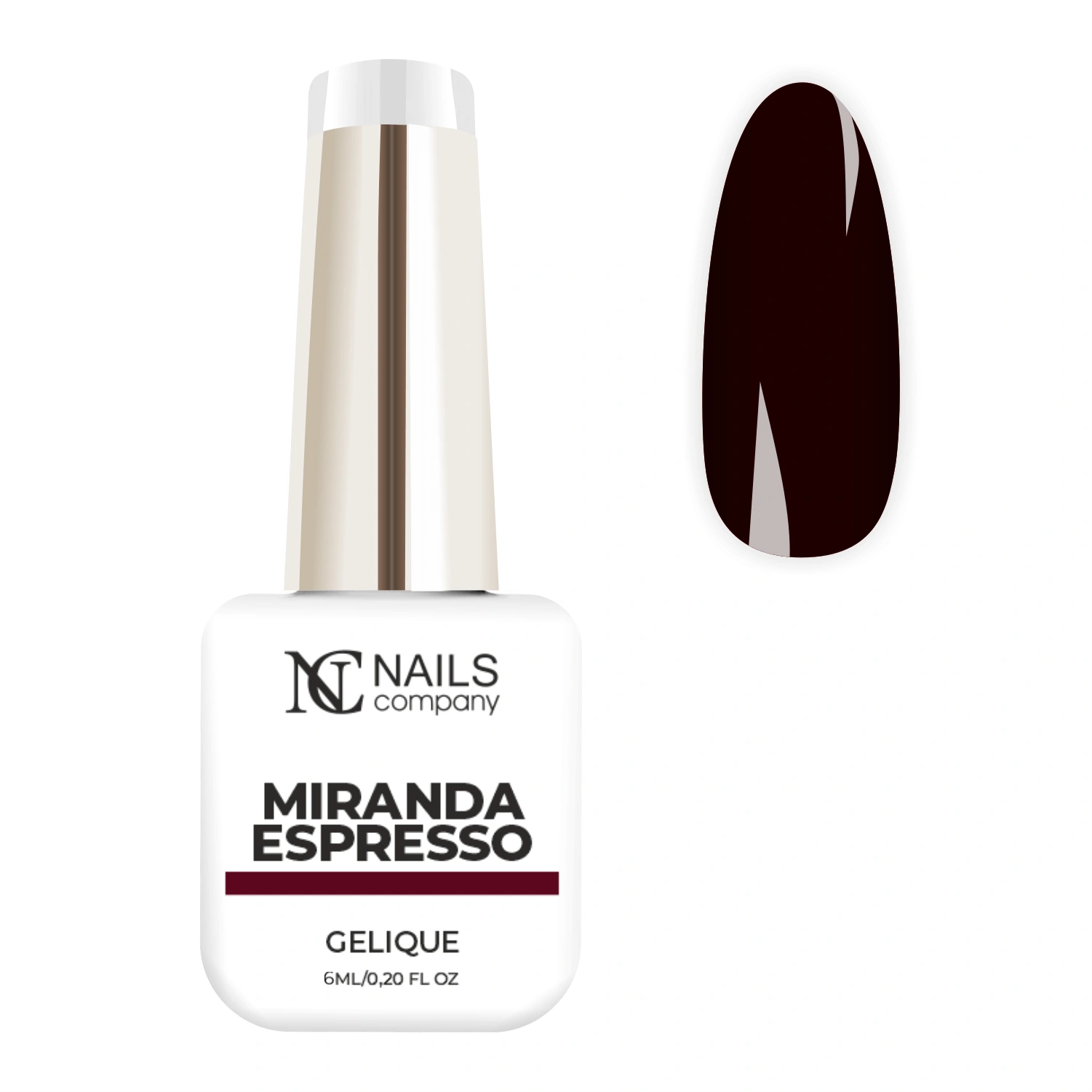 UV Polish - Miranda Espresso 6ml | BIG CITY LOVE