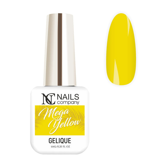 UV Nail Polish - Mega Yellow 6ml | Nail Talk #220