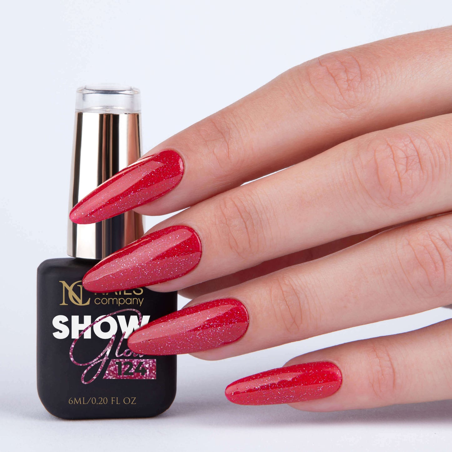 UV Nail Polisg Polish - Show  Glow No. 124 6ml | Flash Effect