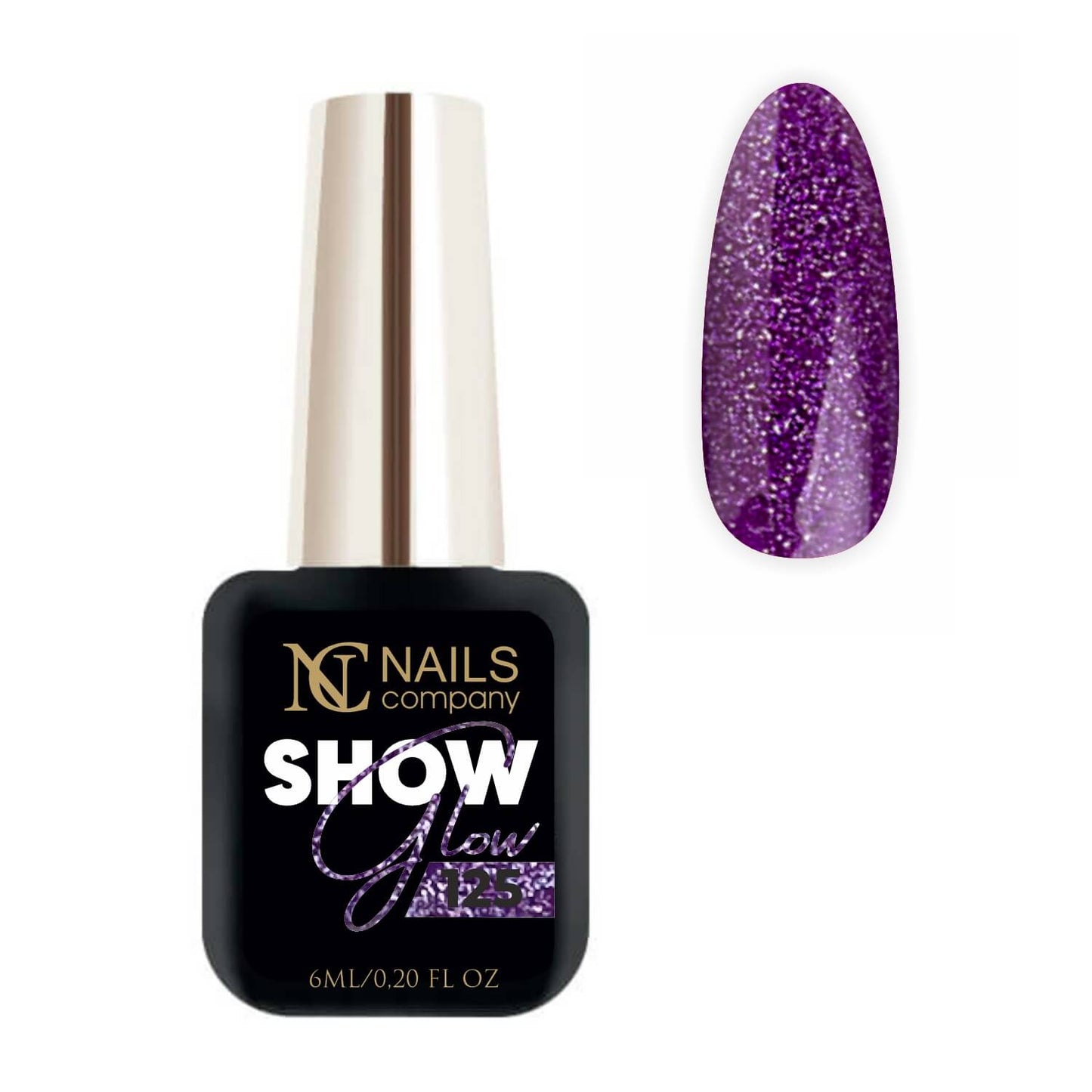 UV Nail Polish - SHOW GLOW NO. 125 | Flash Effect