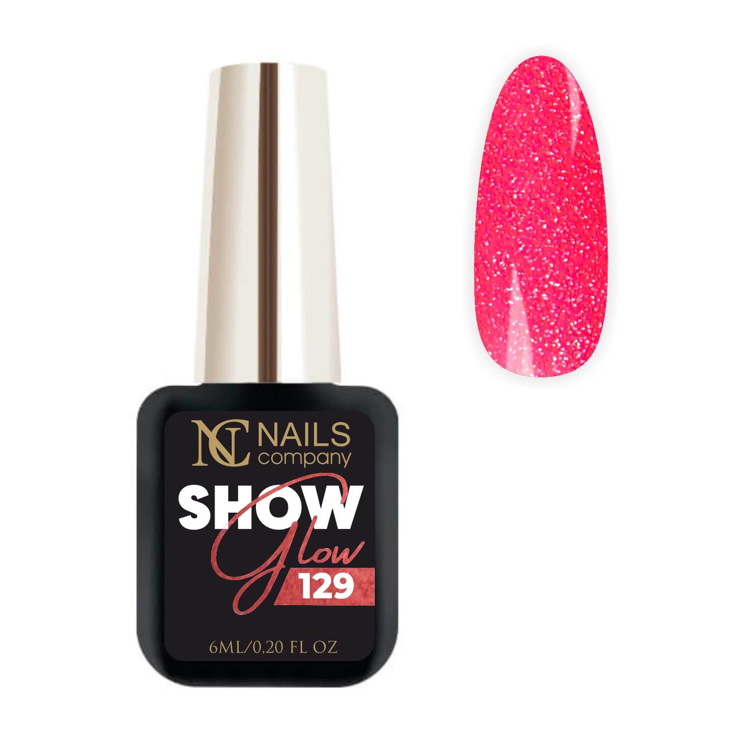 Gel Nail Polish SHOW GLOW NO. 129 6ml | Flash Effect #175