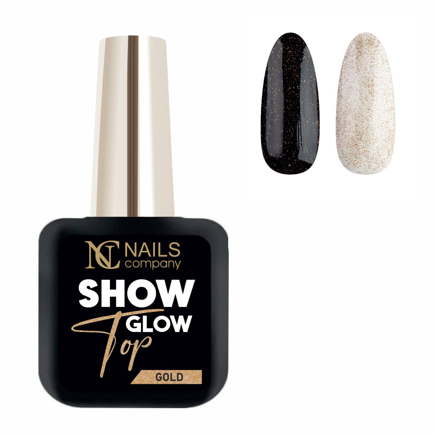 UV Top Show Glow  - Gold 11ml | Flash Effect