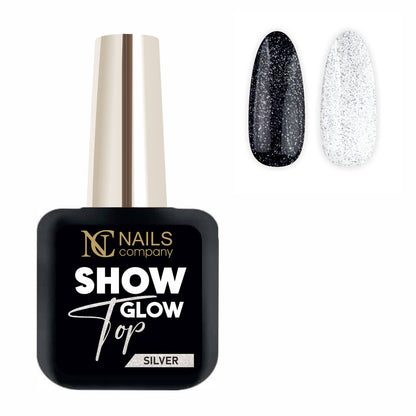 Show Glow Top - Silver 11ml | Flash Effect