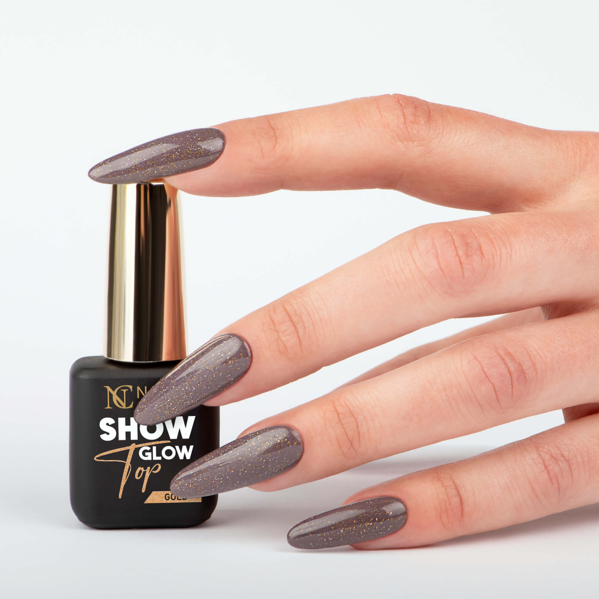 UV Top Show Glow  - Gold 11ml | Flash Effect