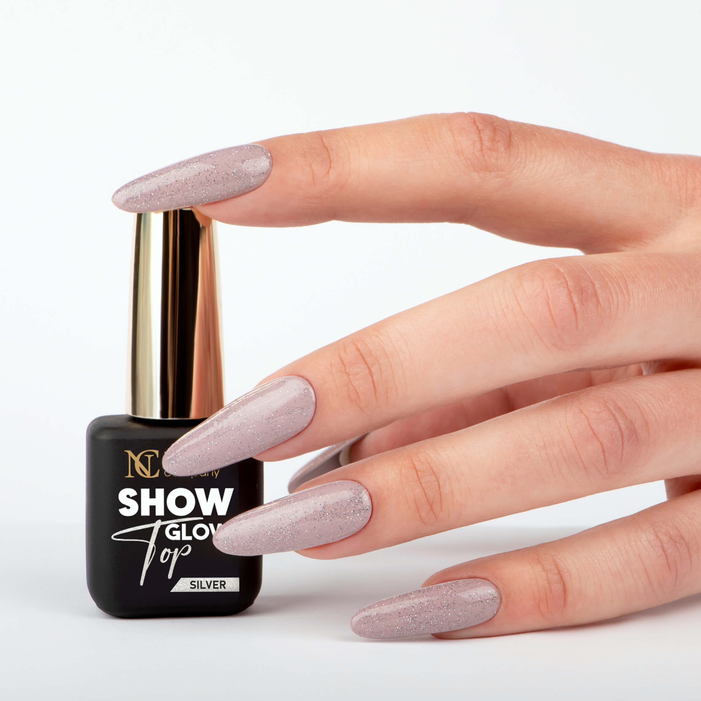 UV Top Show Glow - Silver 11ml | Flash Effect