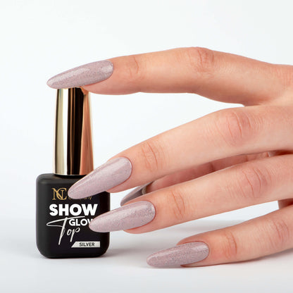 Show Glow Top - Silver 11ml | Flash Effect