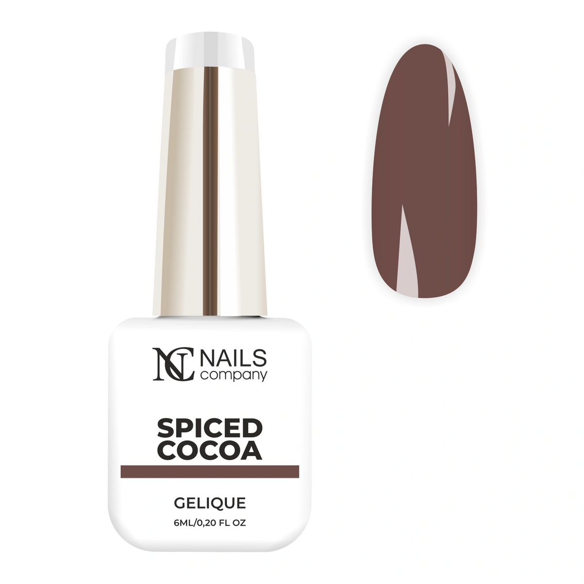 Gel Nail Polish - Spiced Cocoa 6 ml |  Pick Your Autumn Drink #356