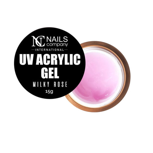 UV ACRYLIC GEL – MILKY ROSE 15g