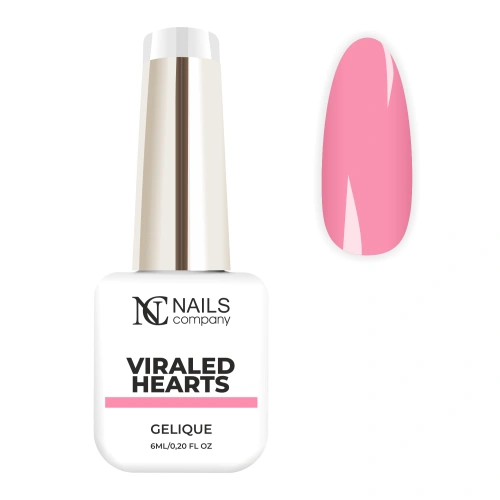 Gel Nail Polish - Viraled Hearts 6ml | Viral Love #077