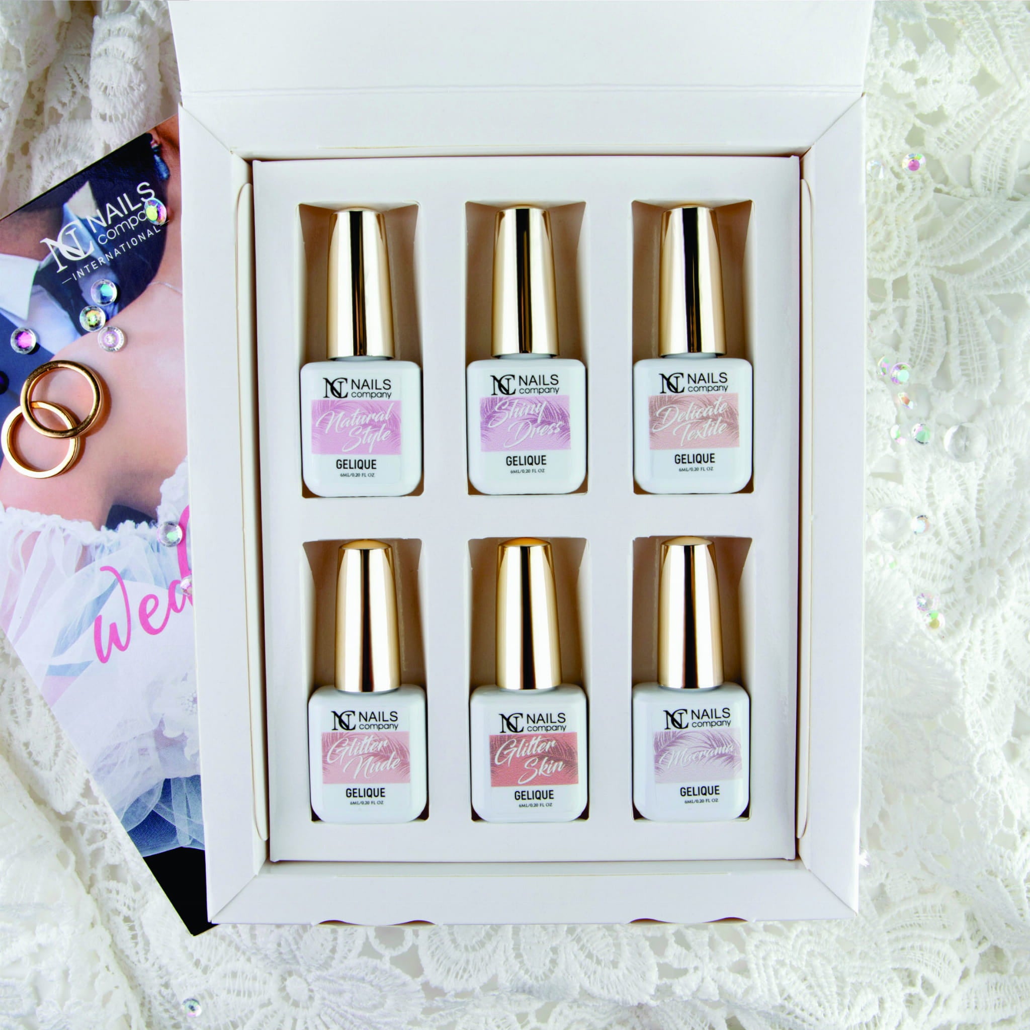 Weding Set | Selection of 6x6ml UV Polish