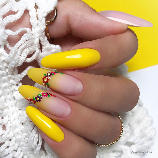 Gel Nail Polish - Mega Yellow 6ml | Nail Talk #236