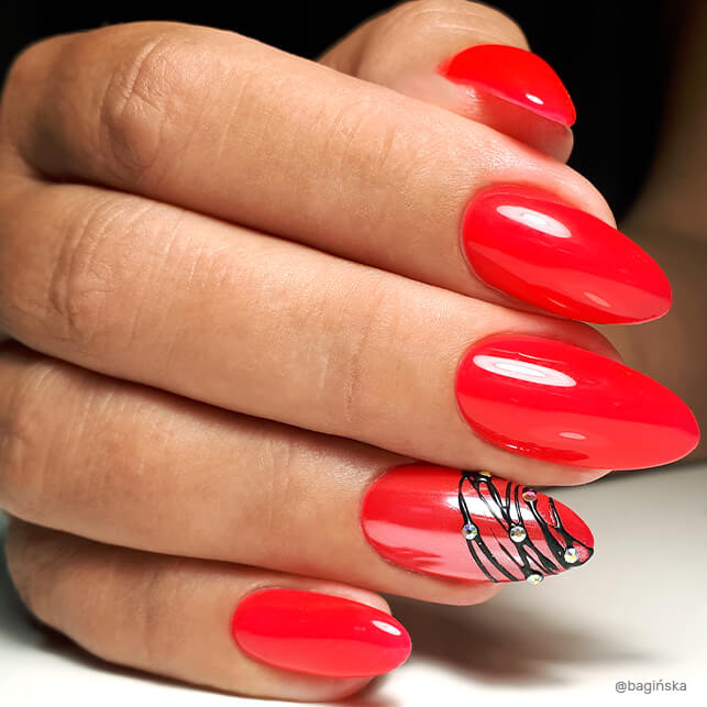 Gel  Nail Polish - Not Quite Red 6ml | Nail Talk #238