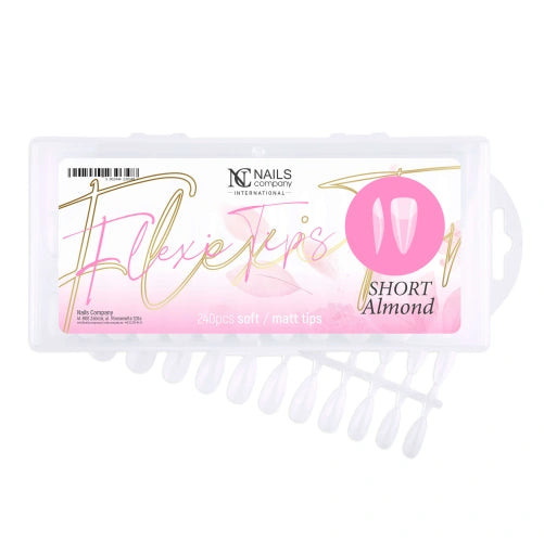 Flexi Tips Short Almond 240pcs