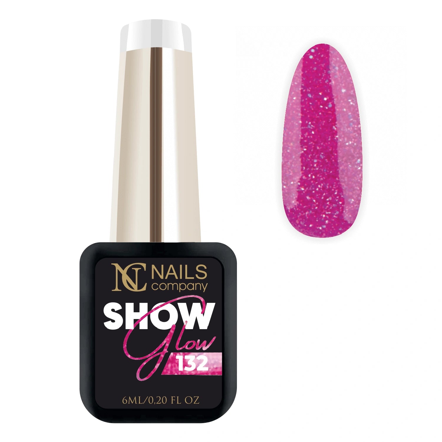 Gel Nail Polish - Show  Glow No132 6ml Hema/TPO Free #178