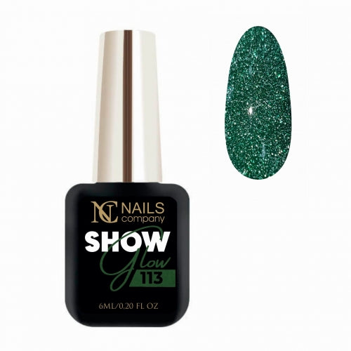 Gel Nail Polish -SHOW GLOW NO. 113 6ml  | Flash Effect  #159