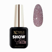 Gel Nail Polish -SHOW GLOW NO. 114 6ml  | Flash Effect #160