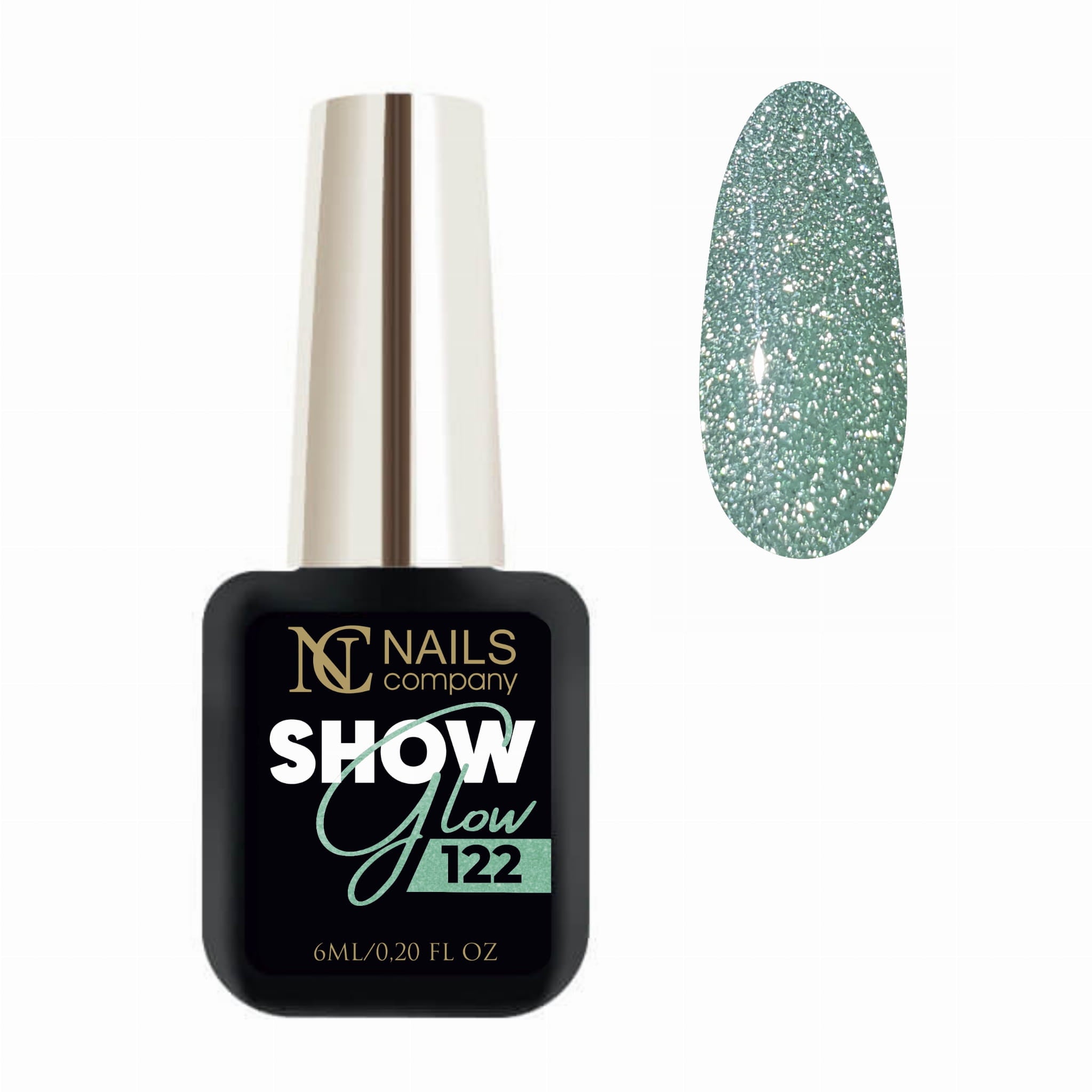 Gel Nail Polish - SHOW GLOW NO. 122 6ml | Flash Effect #168