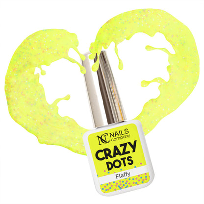 UV Nail Polish - Flaffy | Crazy Dots  6ml #183