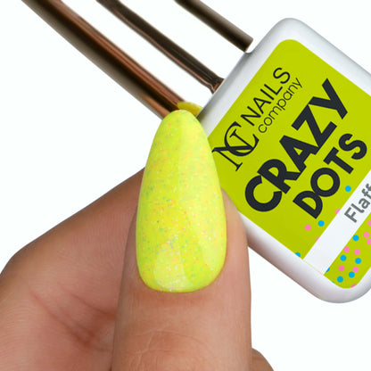 UV Nail Polish - Flaffy | Crazy Dots  6ml #183