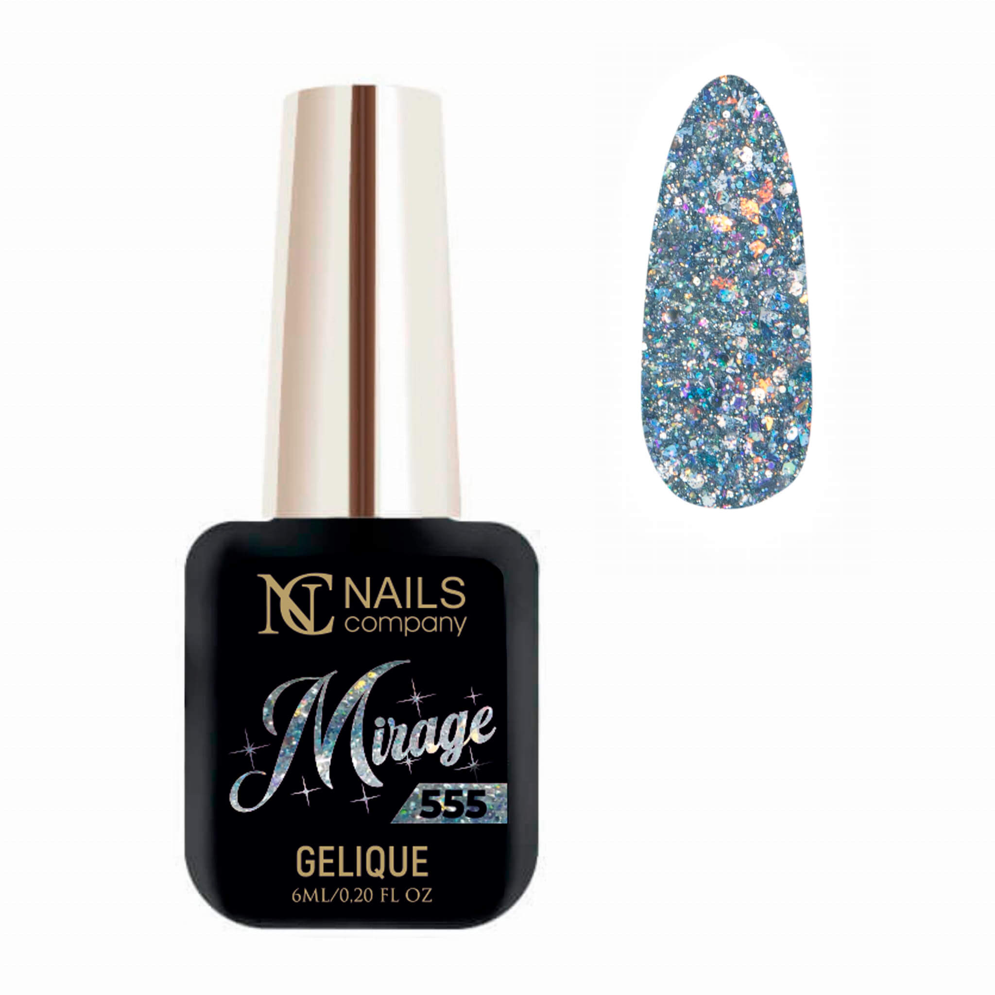 Gel Nail Polish - Mirage 555 #058
