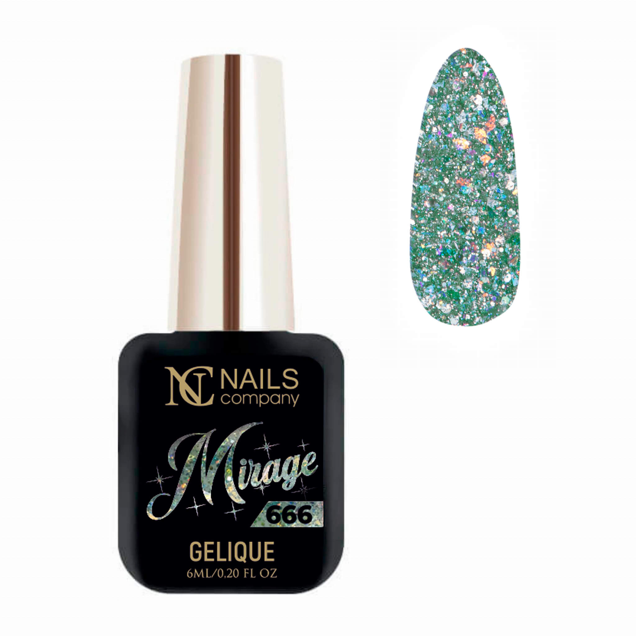Gel Nail Polish - Mirage 666 #059