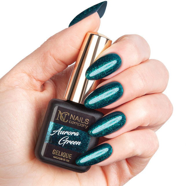 UV Nai Polish - AURORA GREEN 6ml  |#252