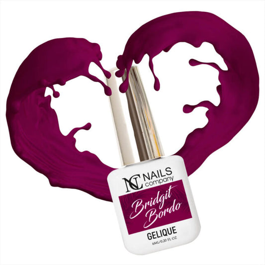 UV Nail Polish - Bridgit Bordo 6ml | Pink Fiction #205