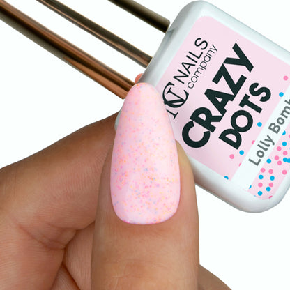 UV Nail Polish - Lolly  Bomb 6ml | Crazy Dots  #179