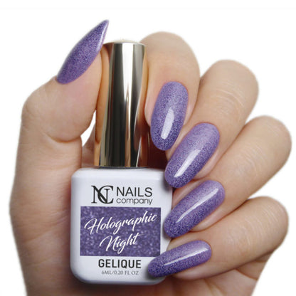 UV Nail Polish - HOLOGRAPHIC NIGHT 6ml