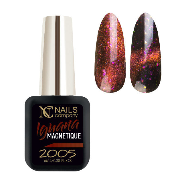 UV Nail Polish - Iguana No. 2005 6ml | Cat Eye | Magnetic #019