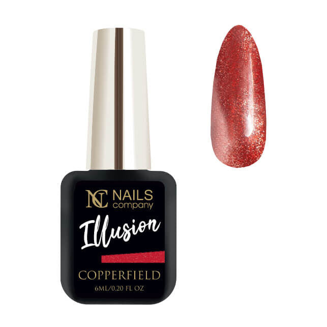 Gel Nail Polish - Copperfield 6ml | Illusion | Cat Eye | Magnetic #085