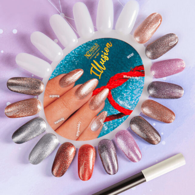 Gel Nail Polish - Copperfield 6ml | Illusion | Cat Eye | Magnetic #085