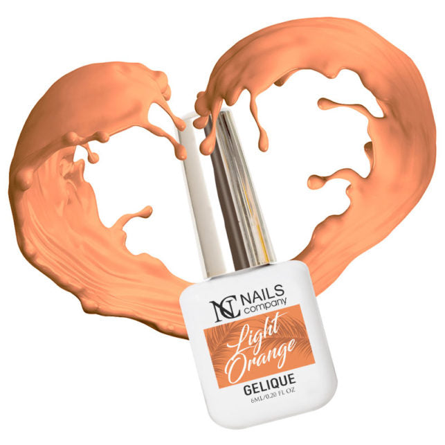 UV Nail Polish - LIGHT ORANGE 6ml  |#382