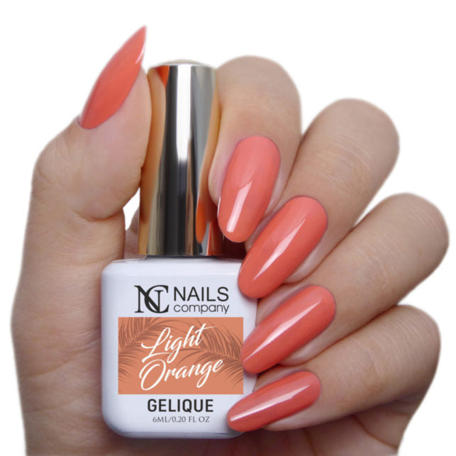 UV Nail Polish - LIGHT ORANGE 6ml  |#382