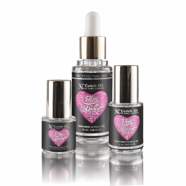 Cuticle Oil - Pink Heart 15ml