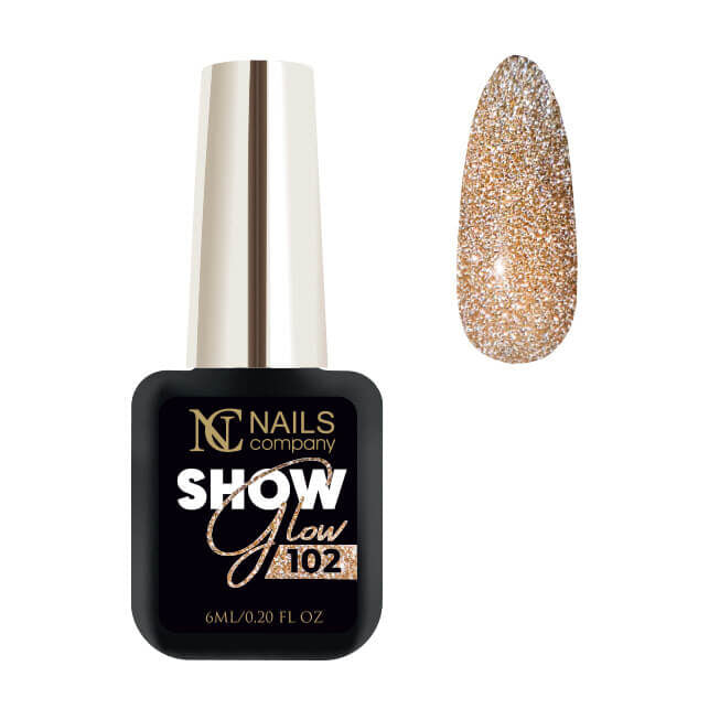 Gel Nail Polish -SHOW GLOW NO. 102 6ml  | Flash Effect #148