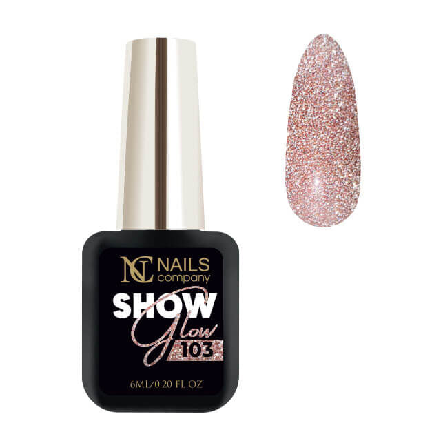 Gel Nail Polish - SHOW GLOW NO. 103 6ml  |Flash Effect #149