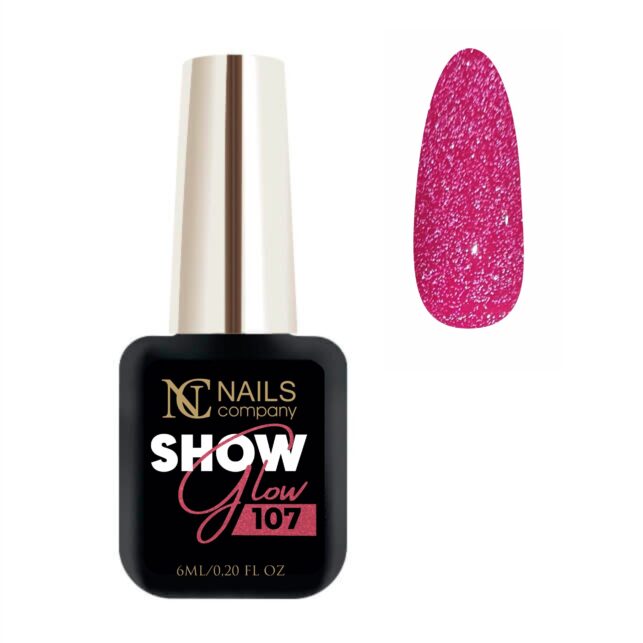 Gel Nai Polish - SHOW GLOW NO. 107 | Flash Effect #153